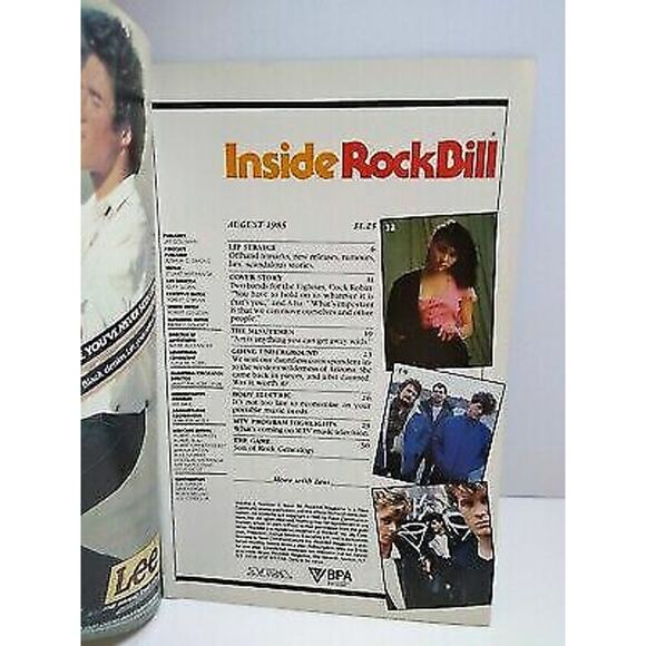 RockBill Magazine A-Ha CockRobin Sting Minutemen Live Aid MTV Aug 1985 New Wave - Picture 11 of 11